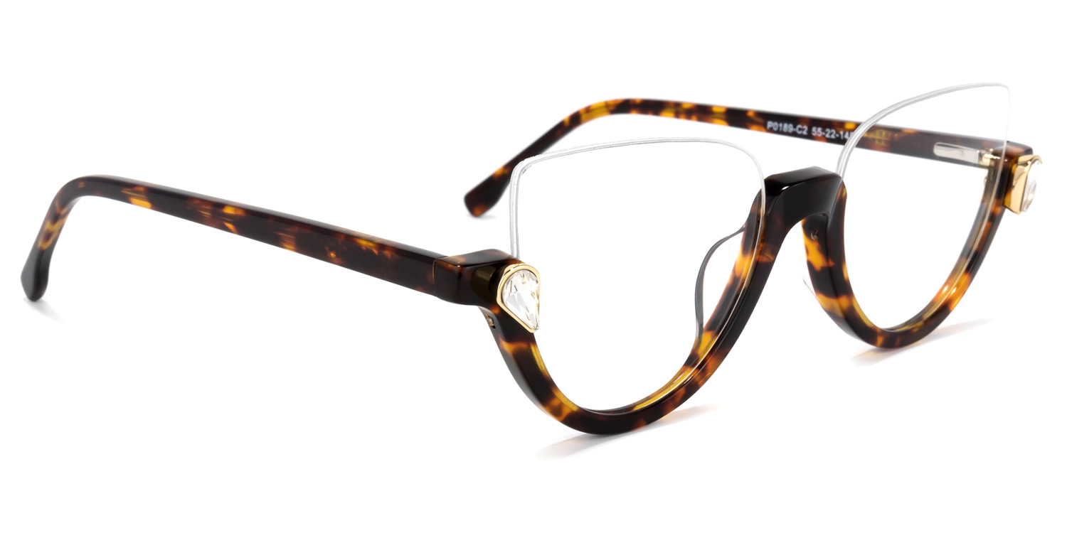 Cat Eye Tortoise Glasses2