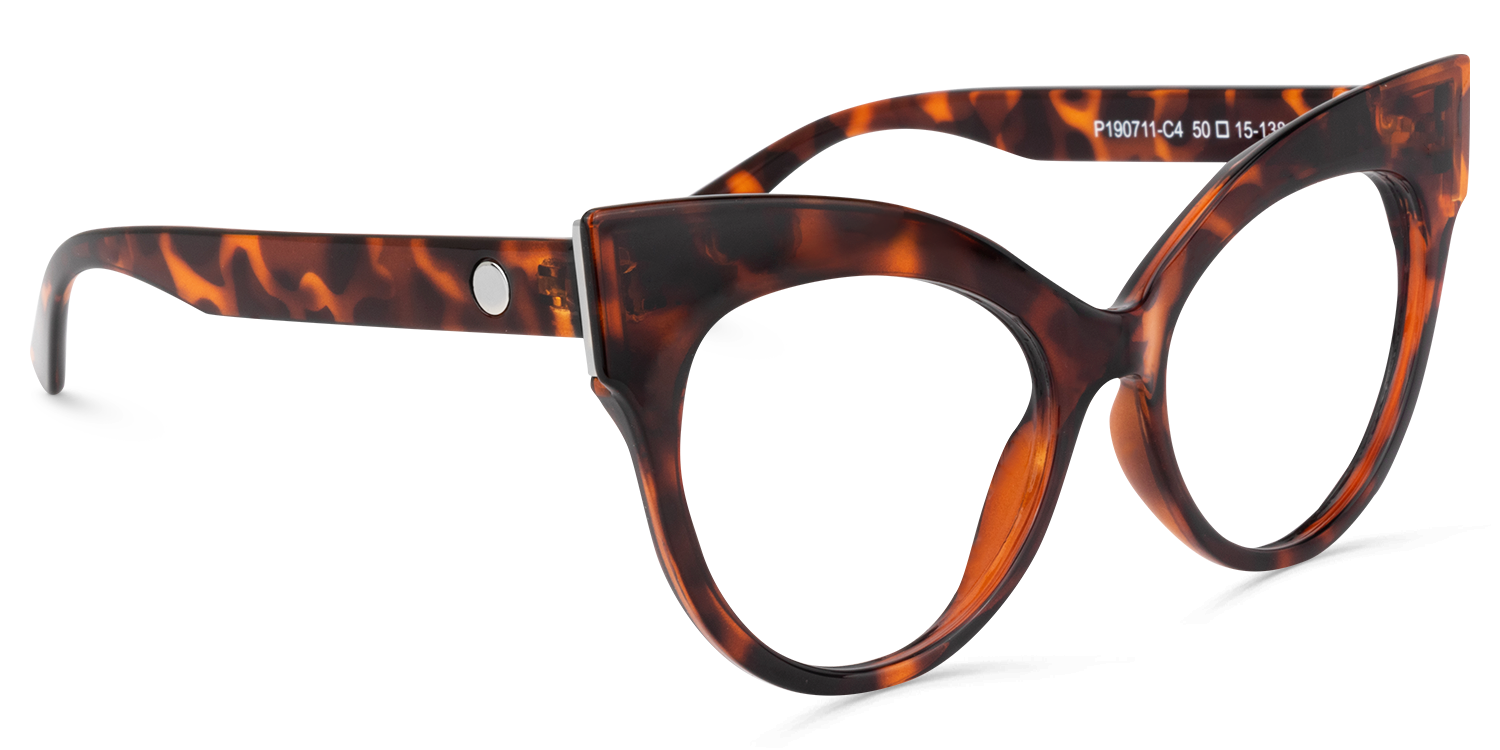 ZEELOOL Savi Cateye Tortoise Glasses