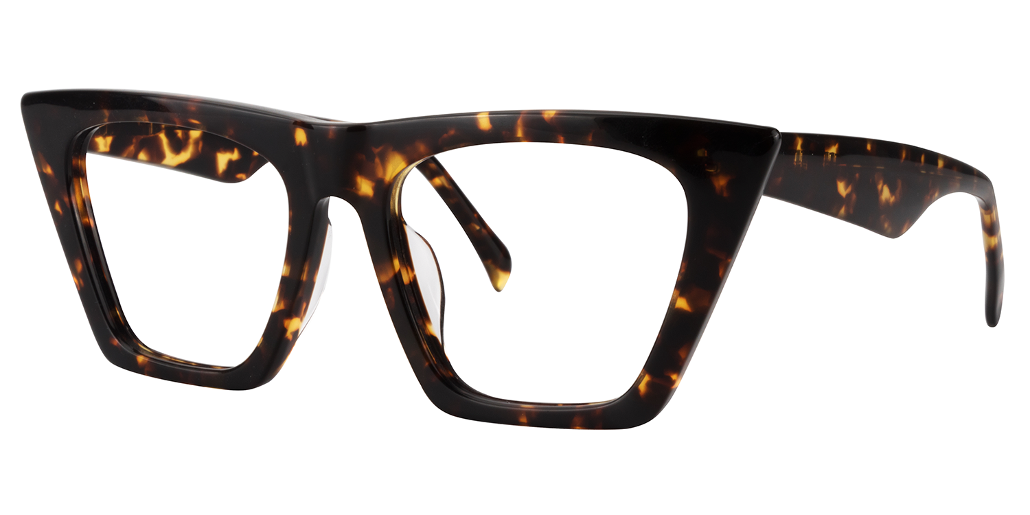 Cecile Cat Eye Tortoise Glasses2