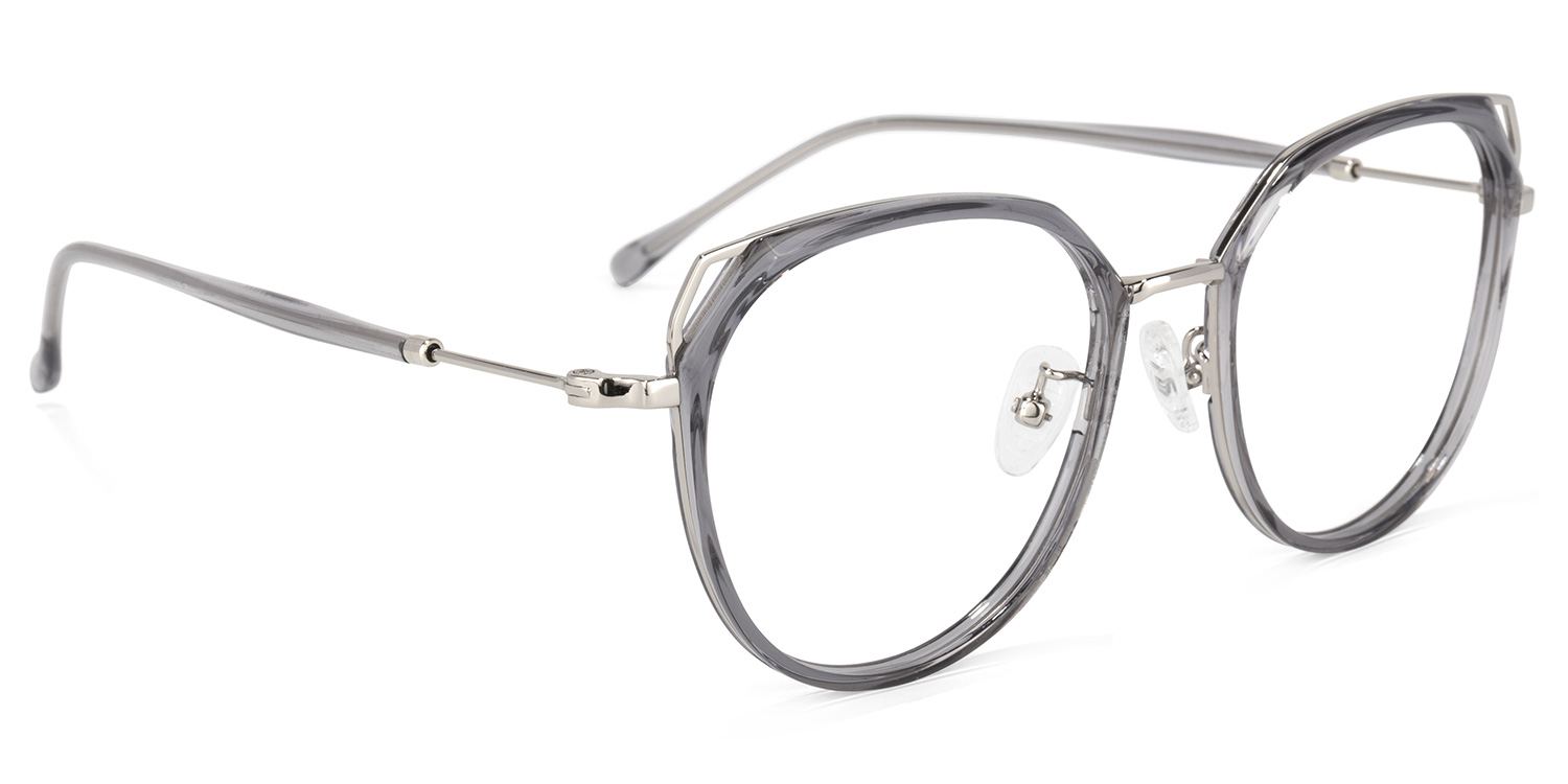 Ofelia Cateye Gray Glasses2