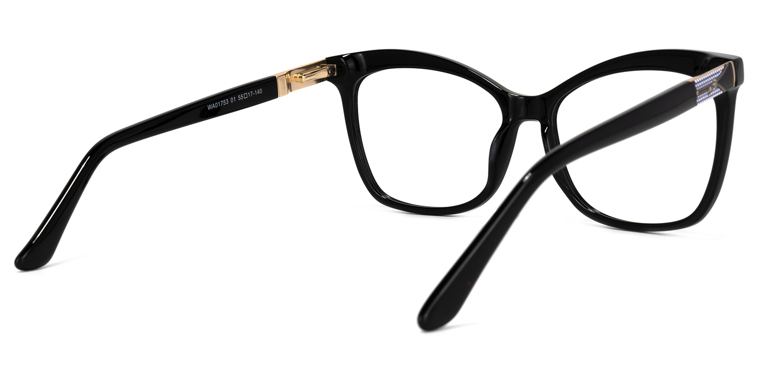 Alfred Butterfly Black Glasses3