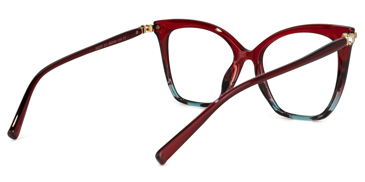 Lamar Butterfly Red Glasses3