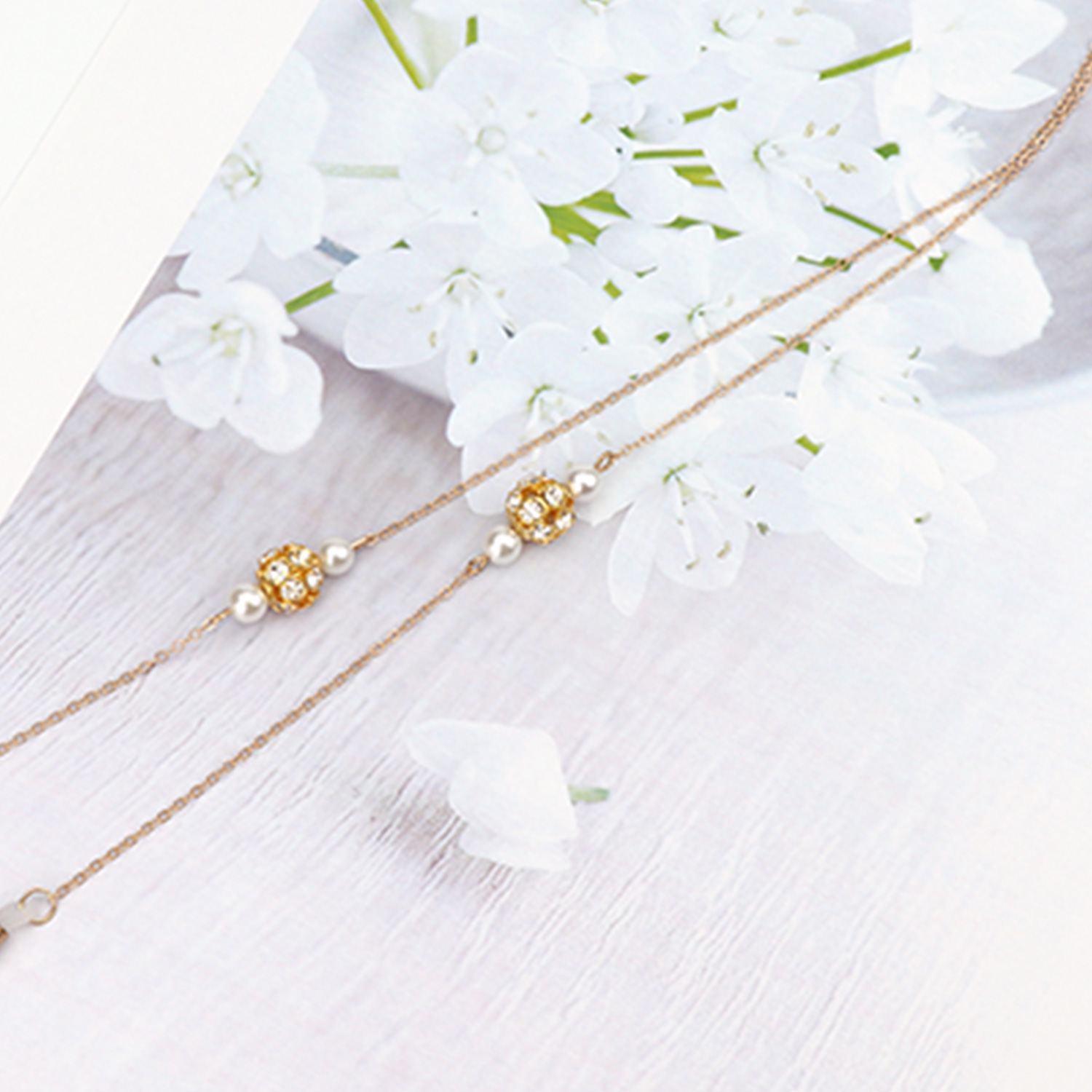 Pearl Eyeglasses Chain-060