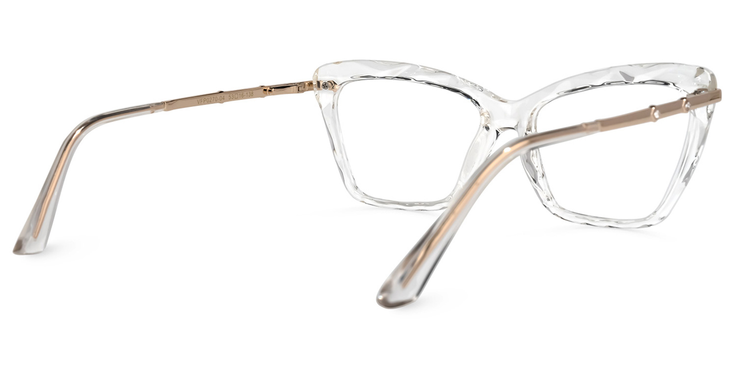 Juliet Cateye Clear Glasses4