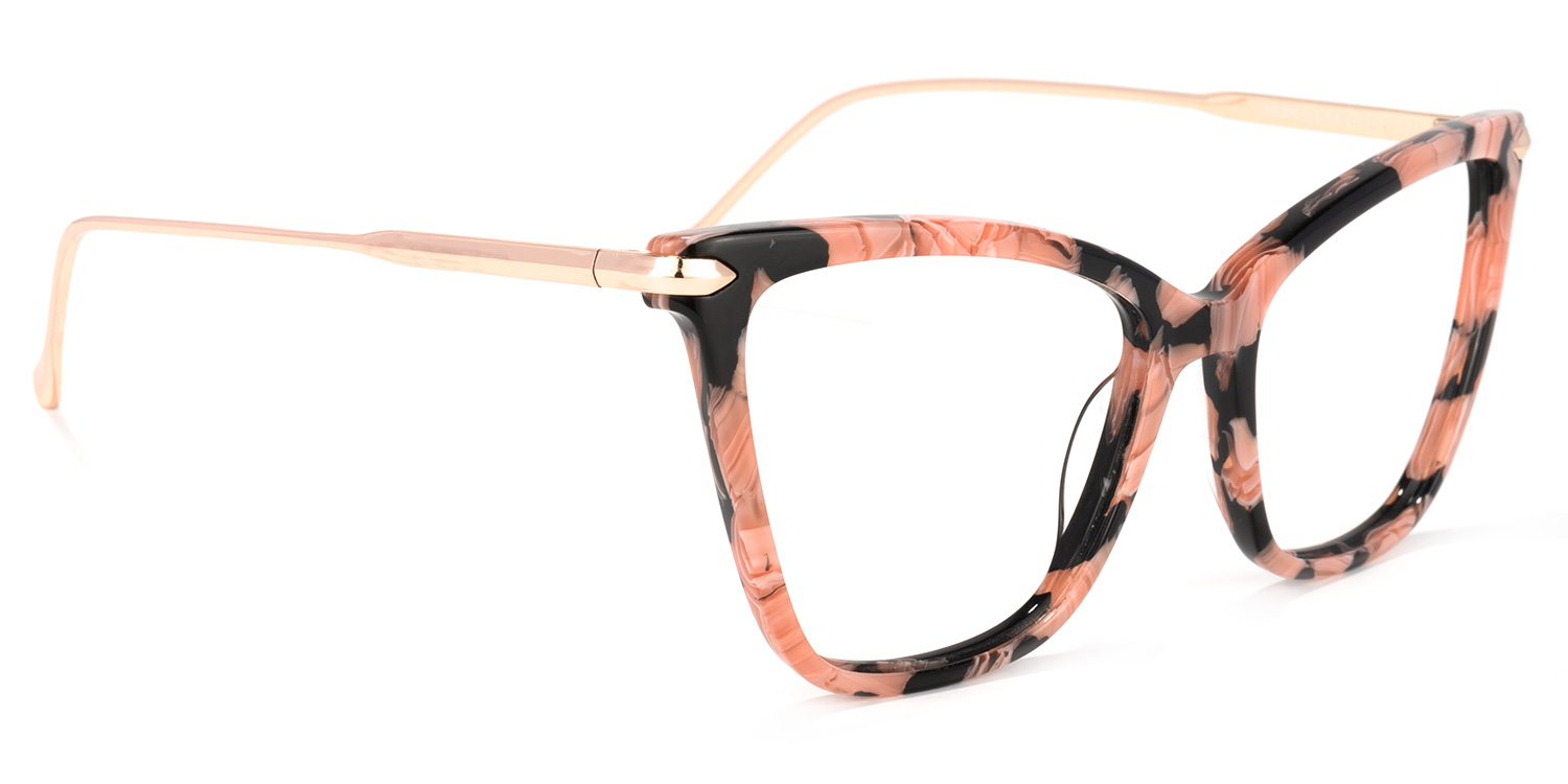 Hilary Butterfly Pink Floral Glasses2
