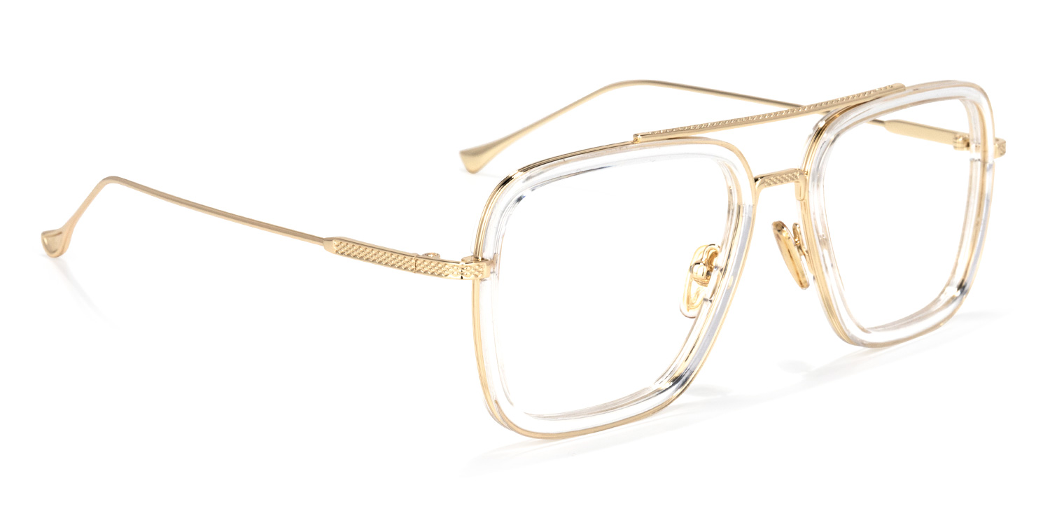 Gifford Aviator Clear Glasses3