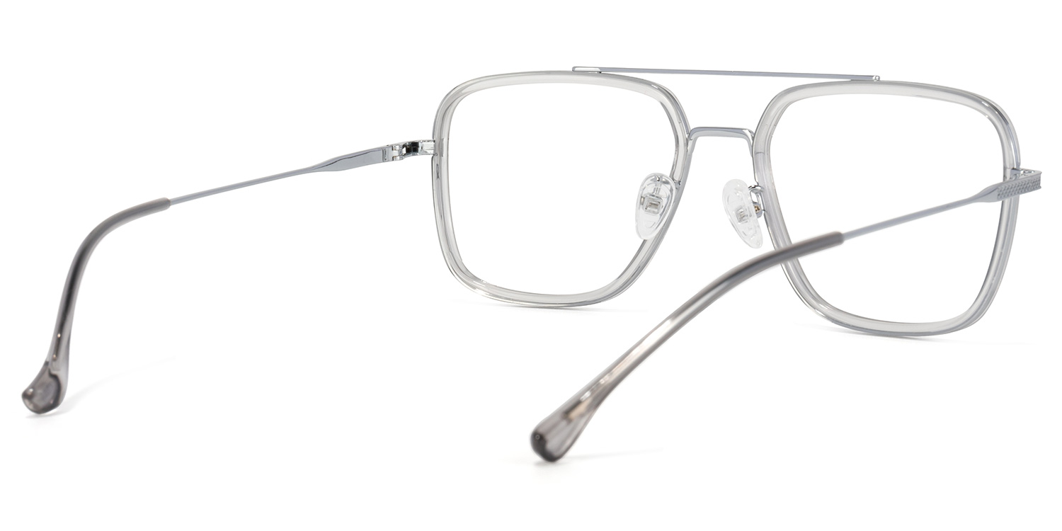 Nayeli Aviator Gray-Silver Glasses4