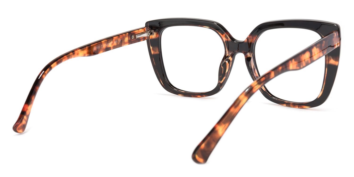 Brenda Square Tortoise Glasses4