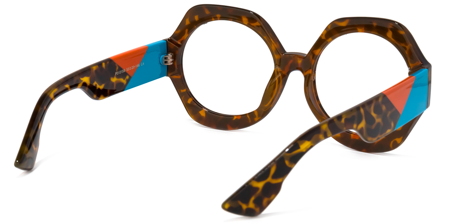 Geoffrey Geometric Tortoise Glasses6