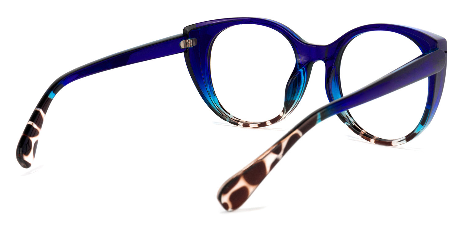 Migdalia Cateye Dark-Blue Glasses3