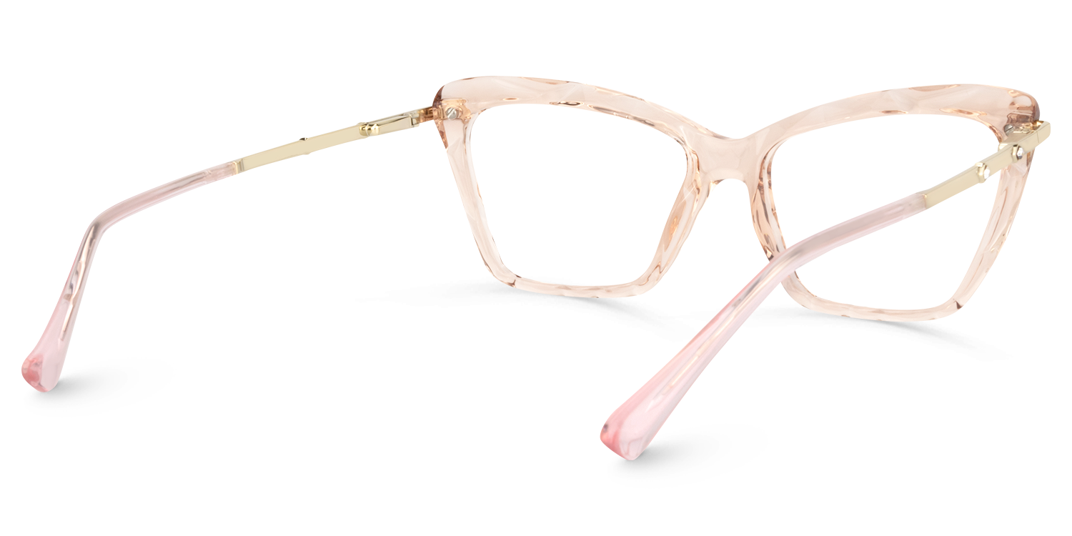 Juliet Cateye Beige Glasses2