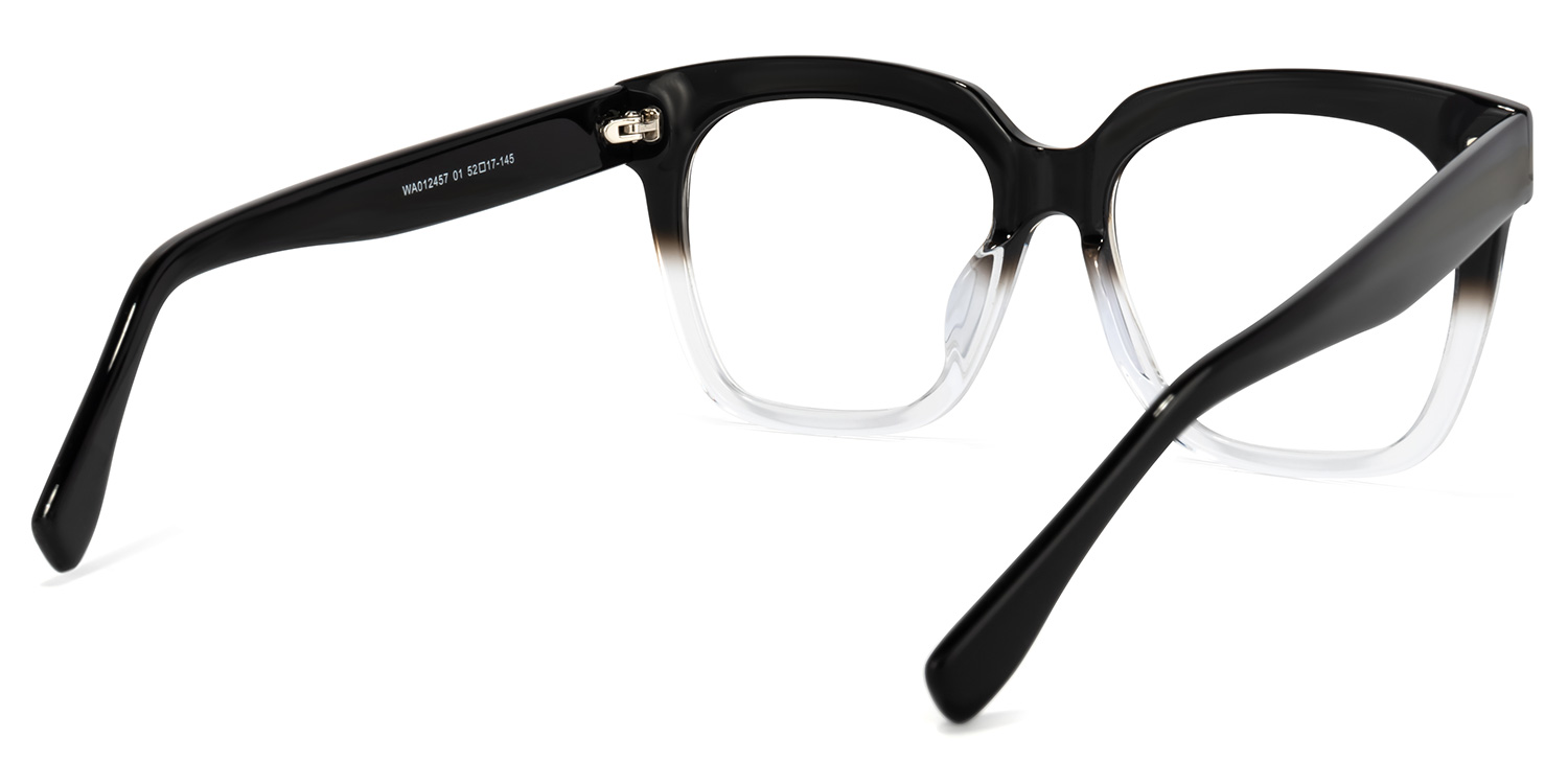 Xion Square Black-Crystal Glasses4