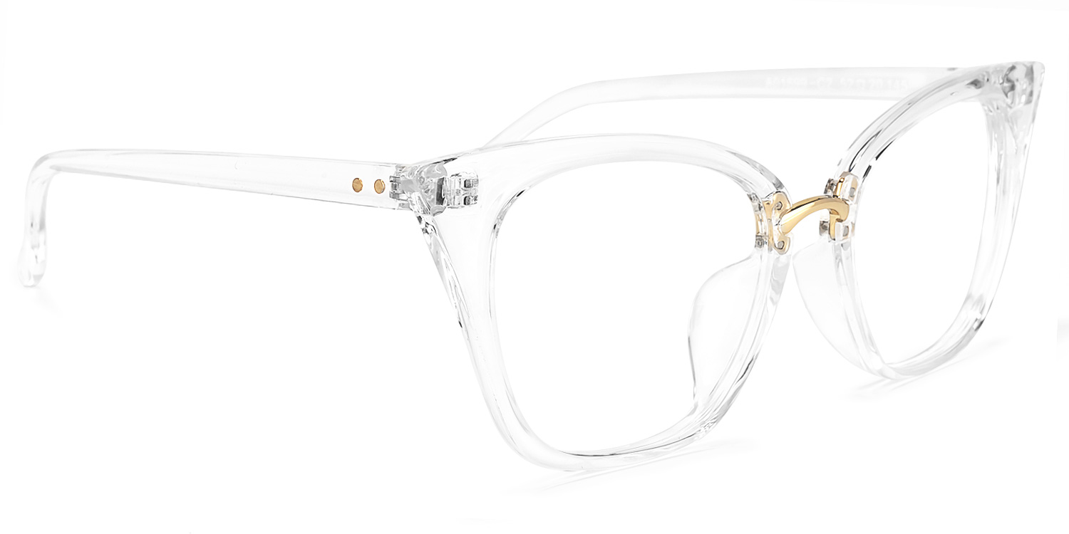 Chandrikar Cat Eye Clear Glasses3