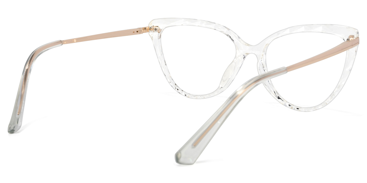Lucas Cateye Crystal Glasses4