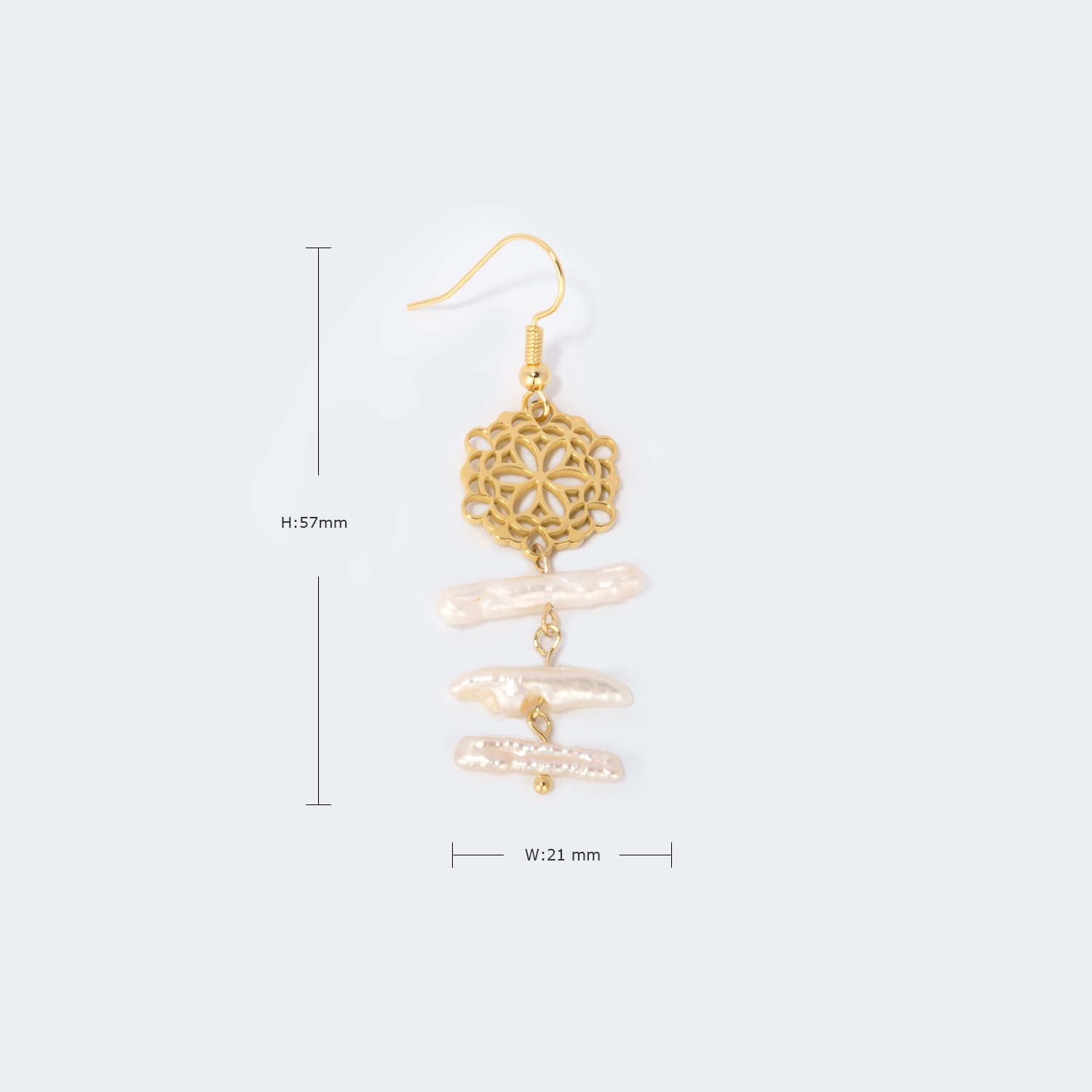 Stylish Hollowed-Out Metal Earrings3