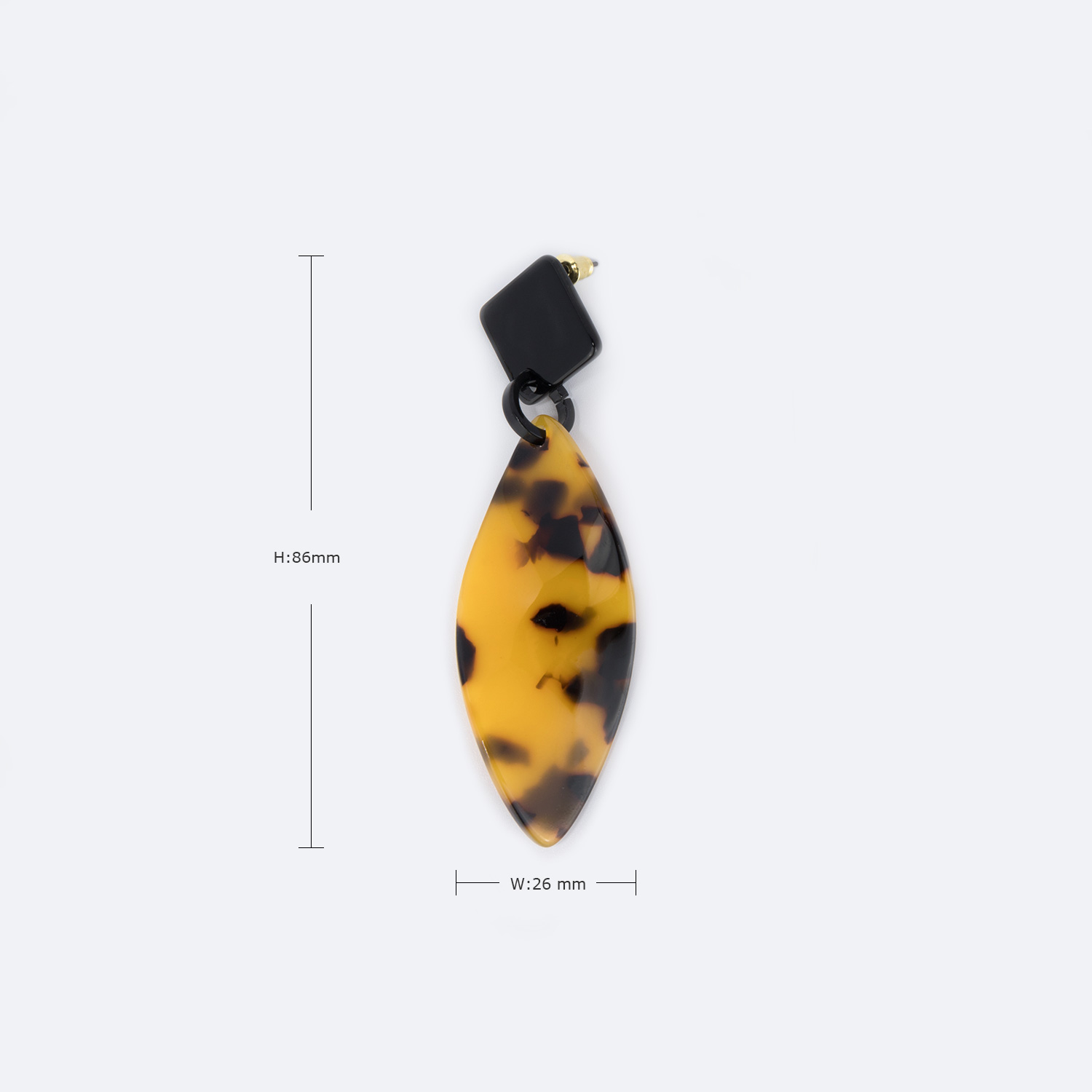 Stylish Geometric Tortoise Earrings3