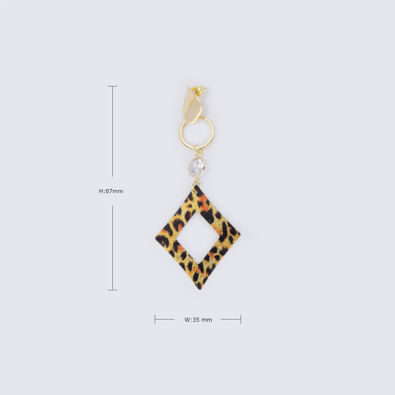Stylish Leopard Print Earrings3