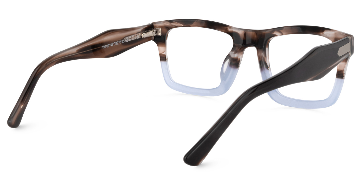 Rectangle Brown Glasses4