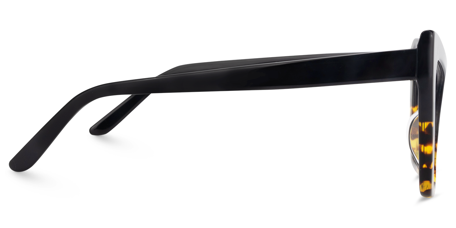 Driscoll Cateye Yellow-Tortoise Glasses3