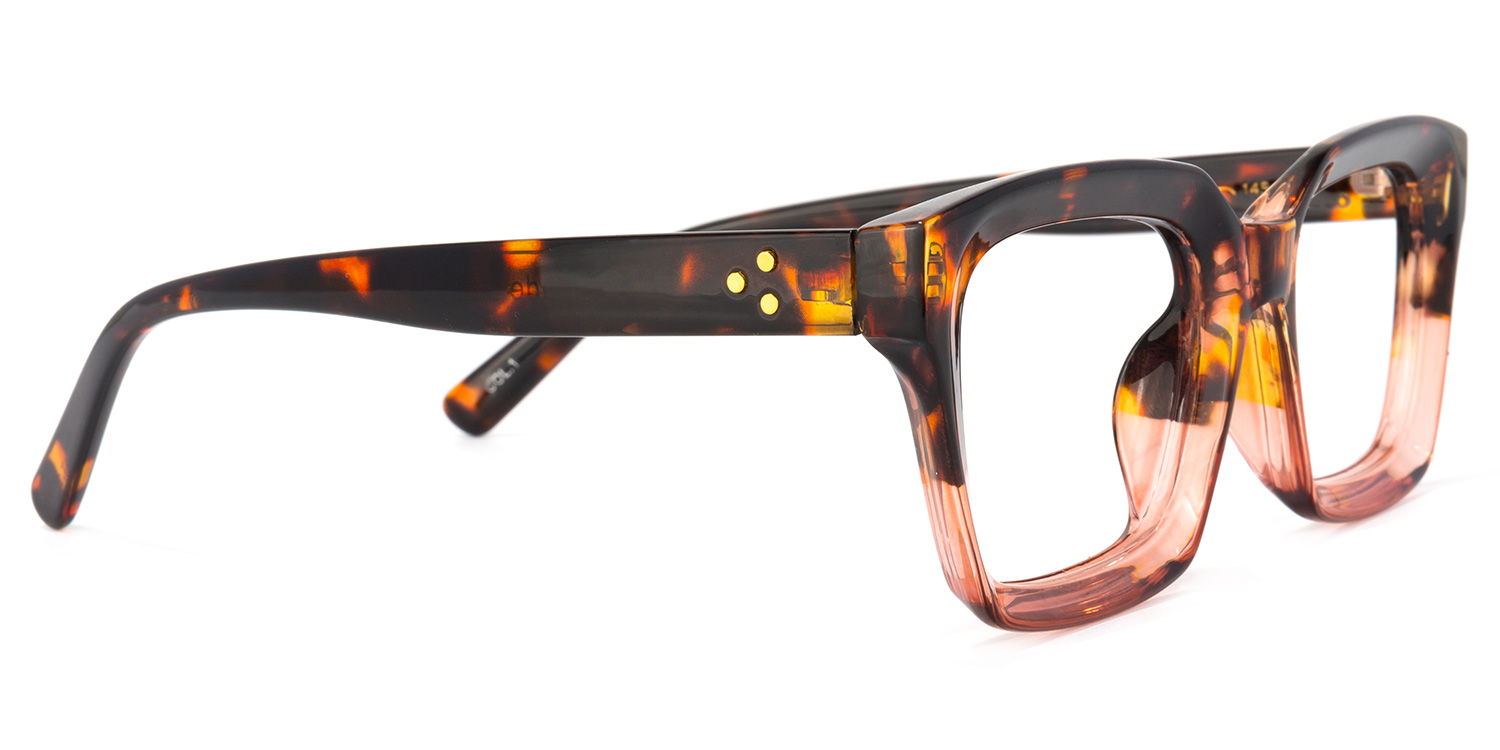 Cloris Rectangle Tortoise Glasses3