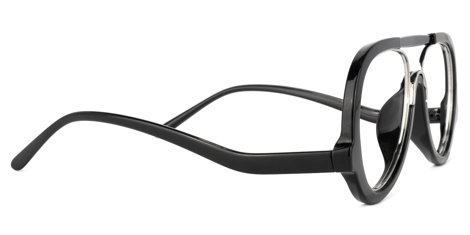 Wilfredo Aviator Black Glasses3