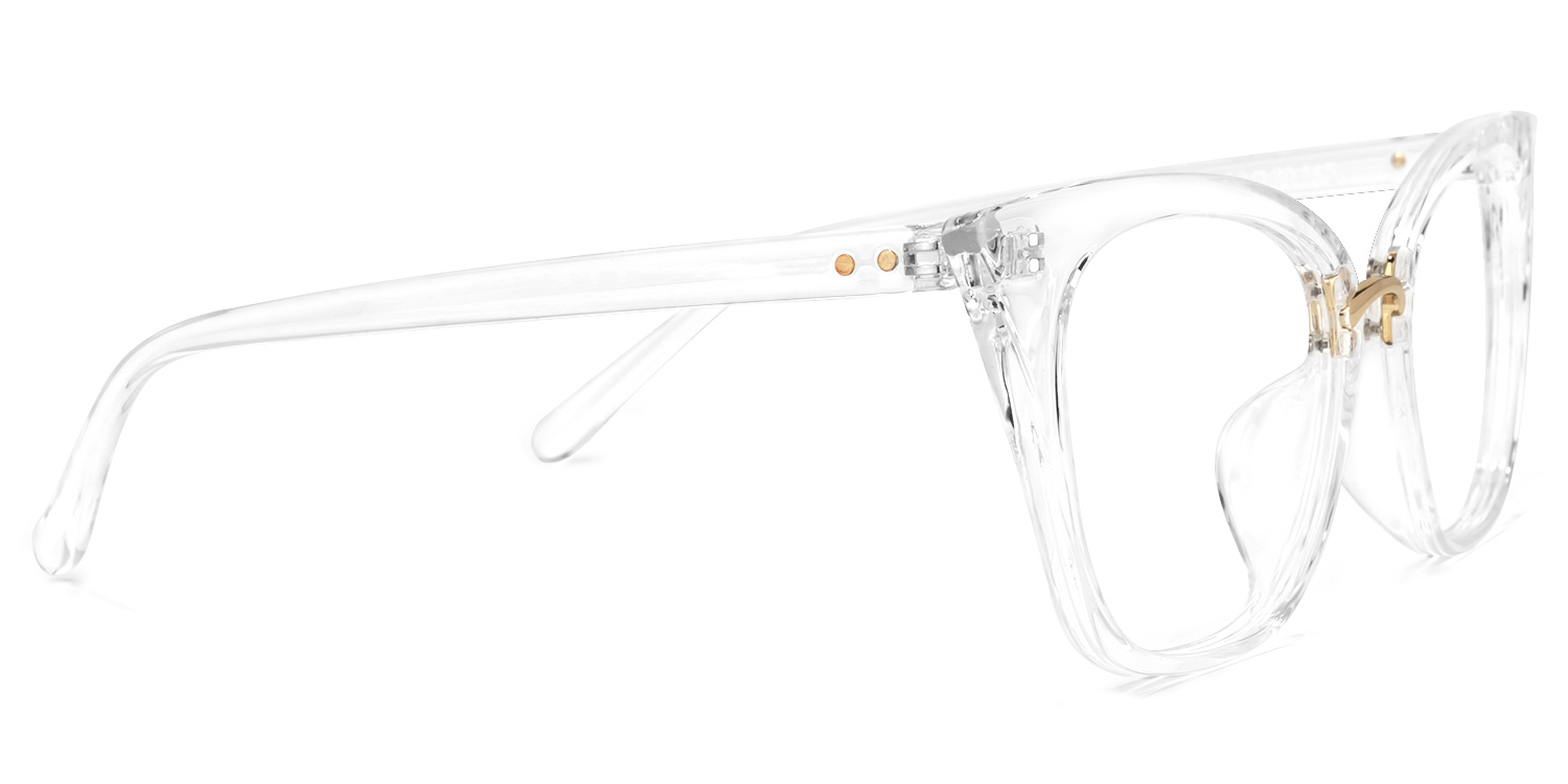 Chandrikar Cat Eye Clear Glasses4