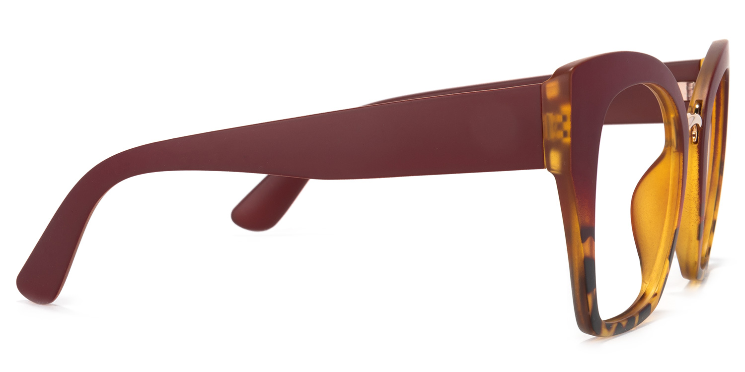 Cat Eye Red Glasses | Zeelool Glasses115