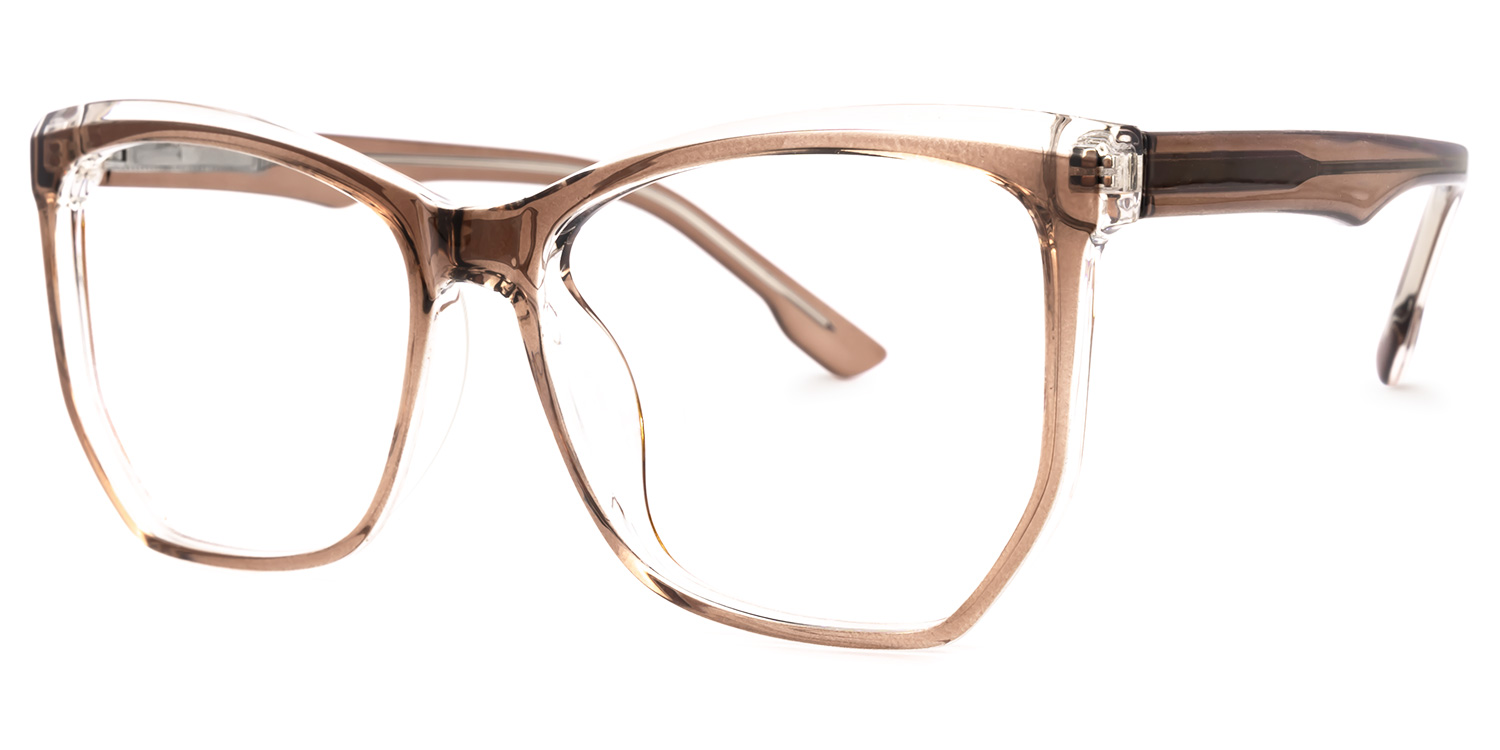 Libby Geometric Brown Glasses1