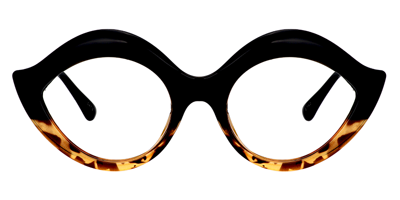 Lida Kiss Mouth Tortoise Glasses0