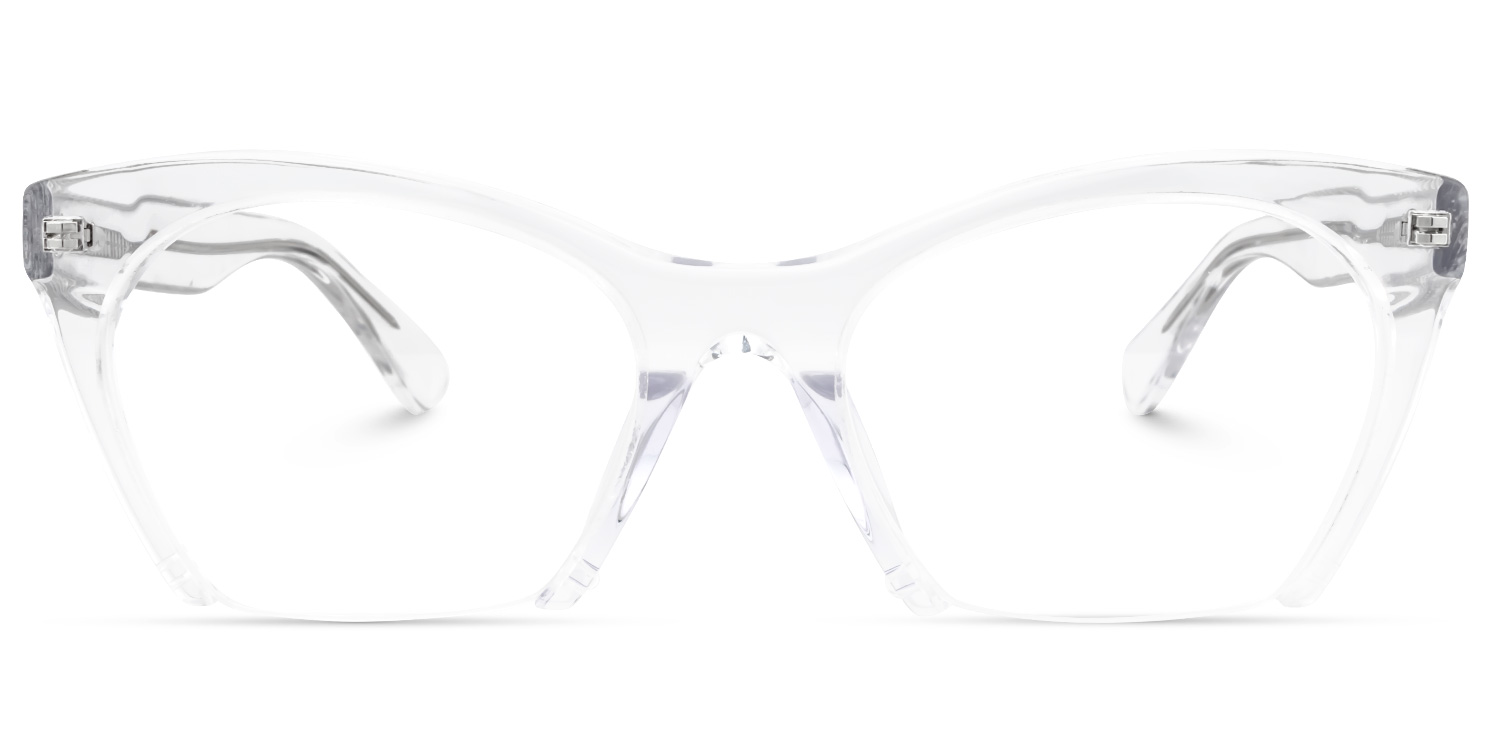 Christine Cat Eye Crystal Glasses0