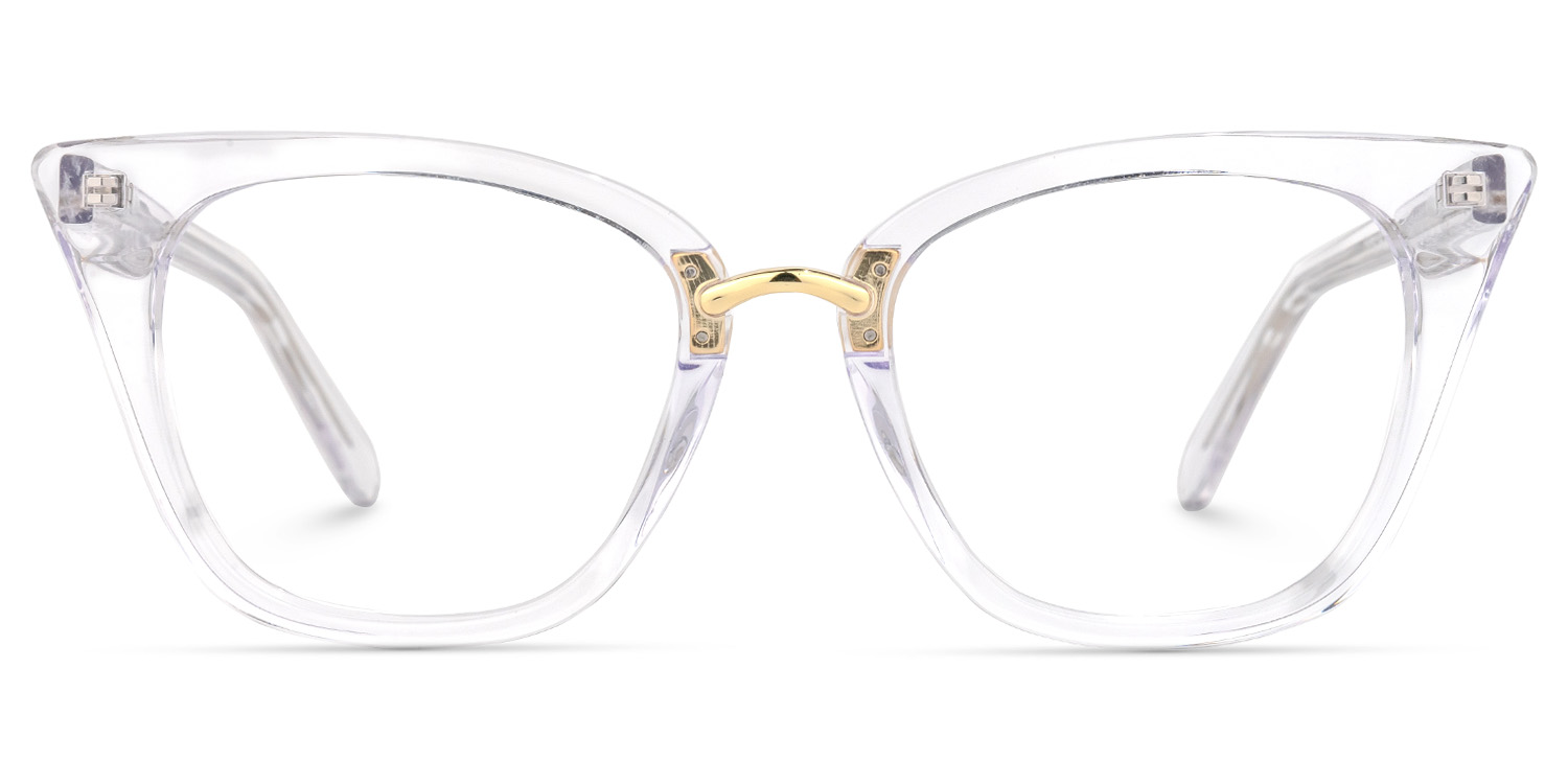 Martha Cat Eye Crystal Glasses0