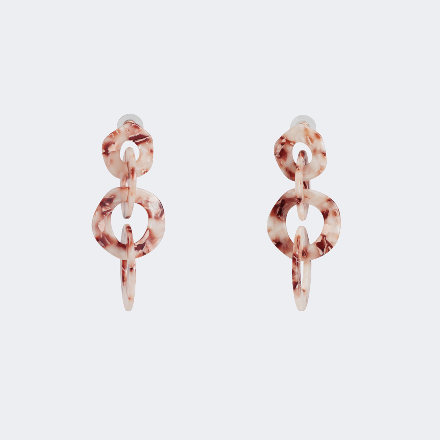 Vintage Round Floral Earrings3