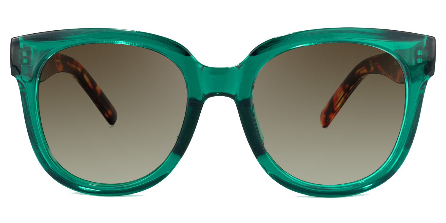 Harrell Square Dark-Green Glasses11