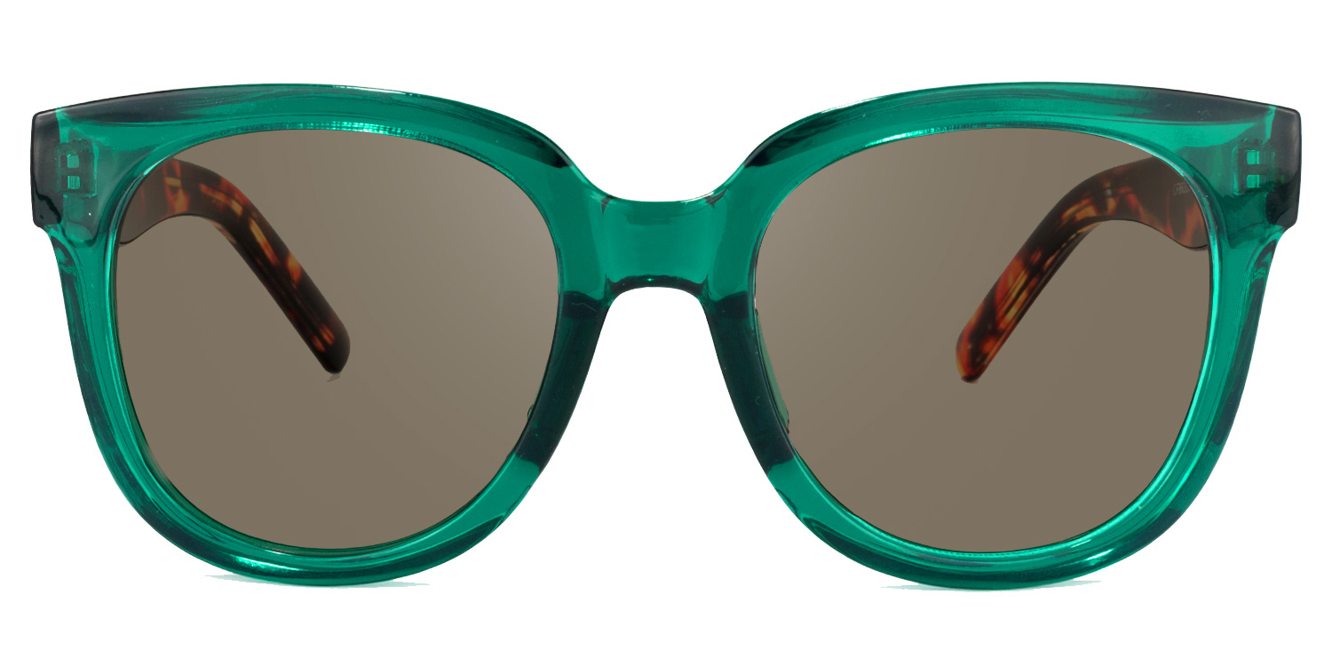 Harrell Square Dark-Green Glasses8