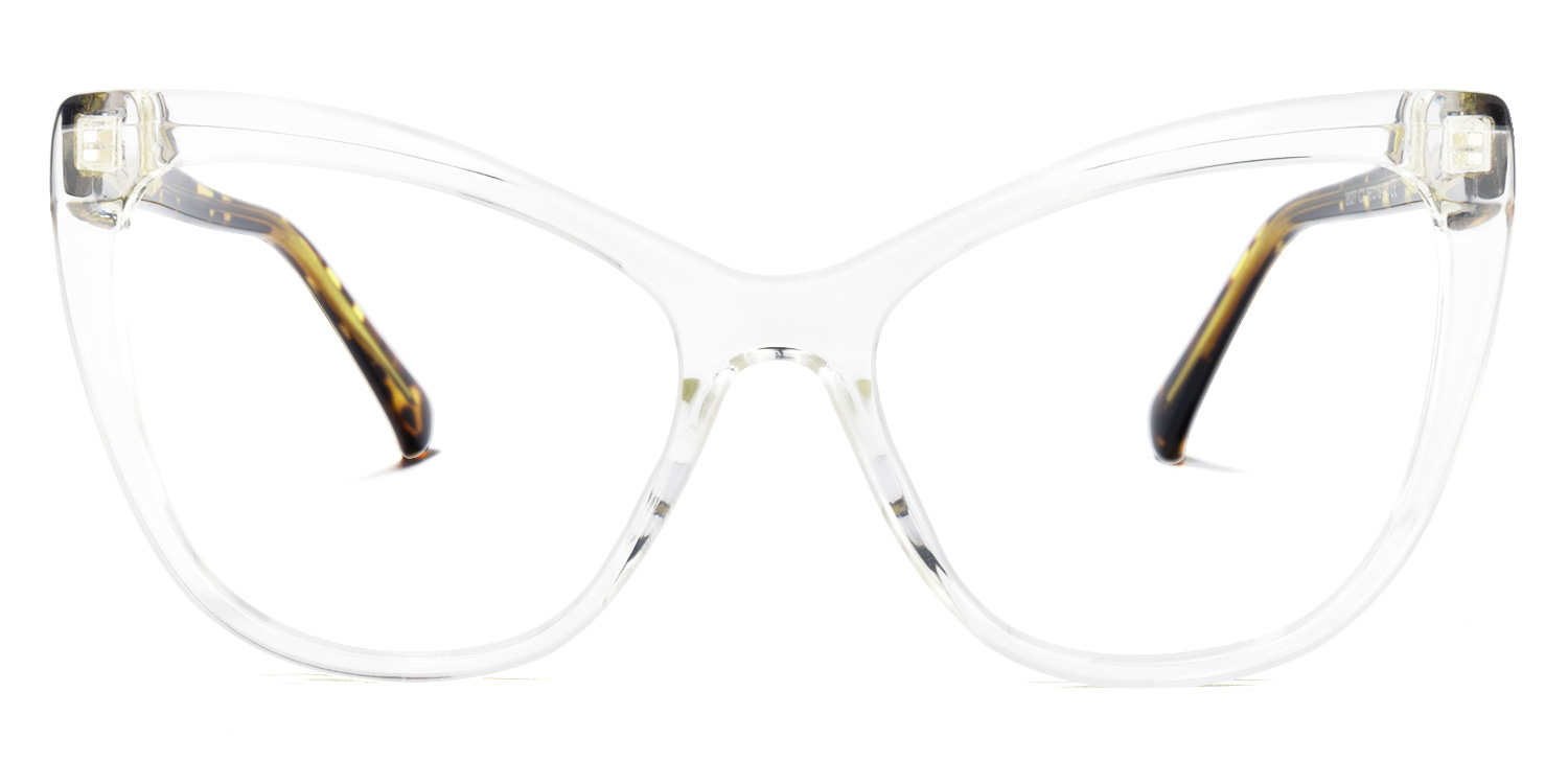 Shelby Cateye Crystal Glasses