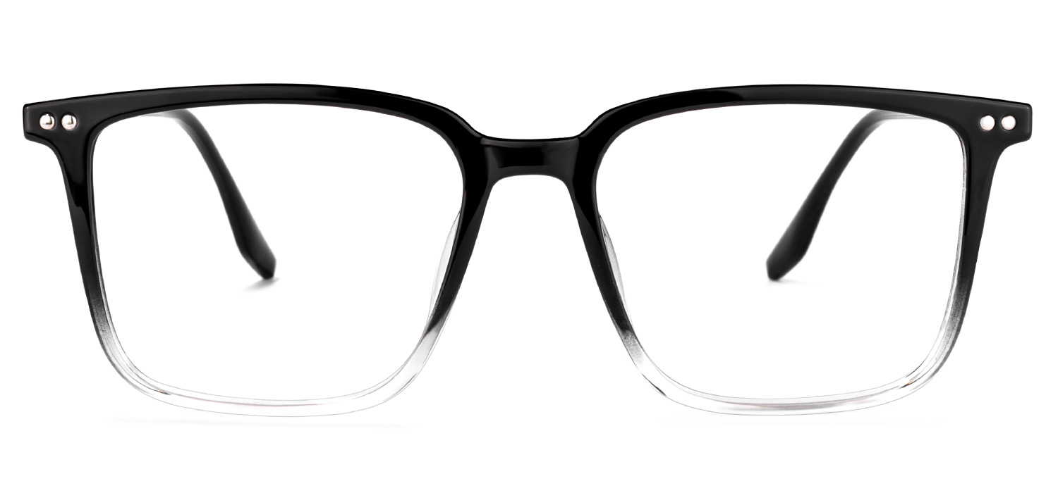 Tobias Square Black Glasses