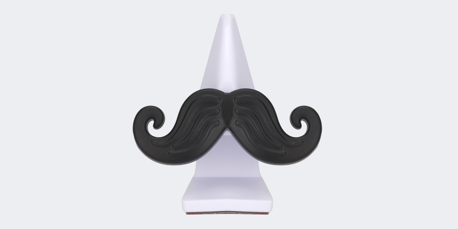 Comical Mustache Eyeglass Holder0