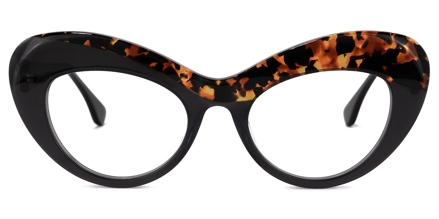 Bellamy Cateye Black-Tortoise Glasses good-img
