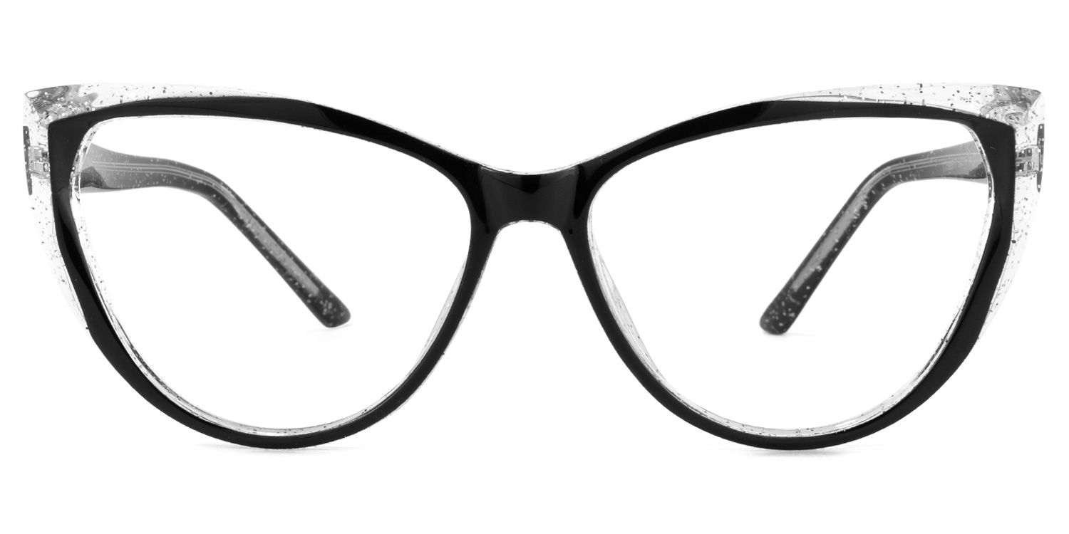 Tarun Cateye Black Glasses0