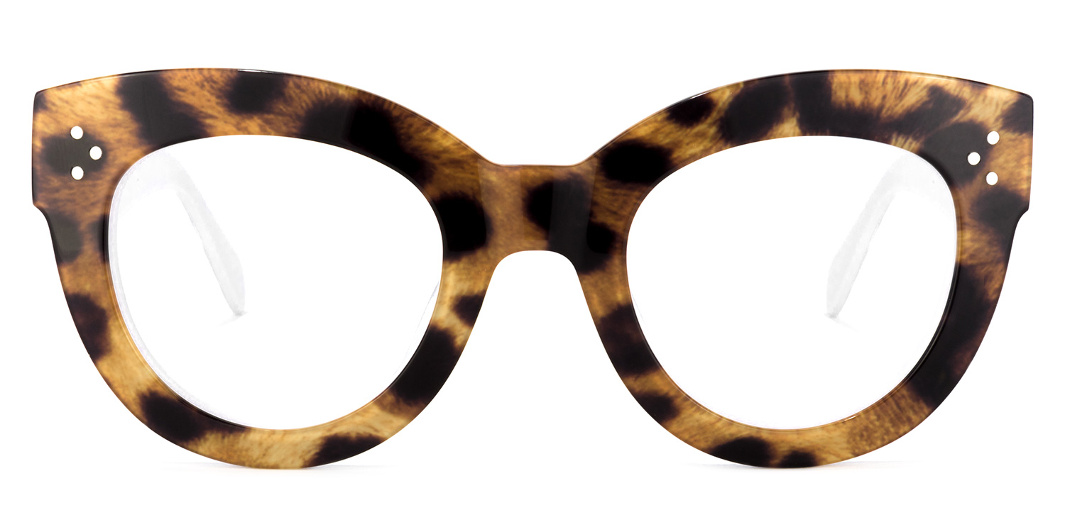 Torres Cateye Brown-Leopard Glasses good-img