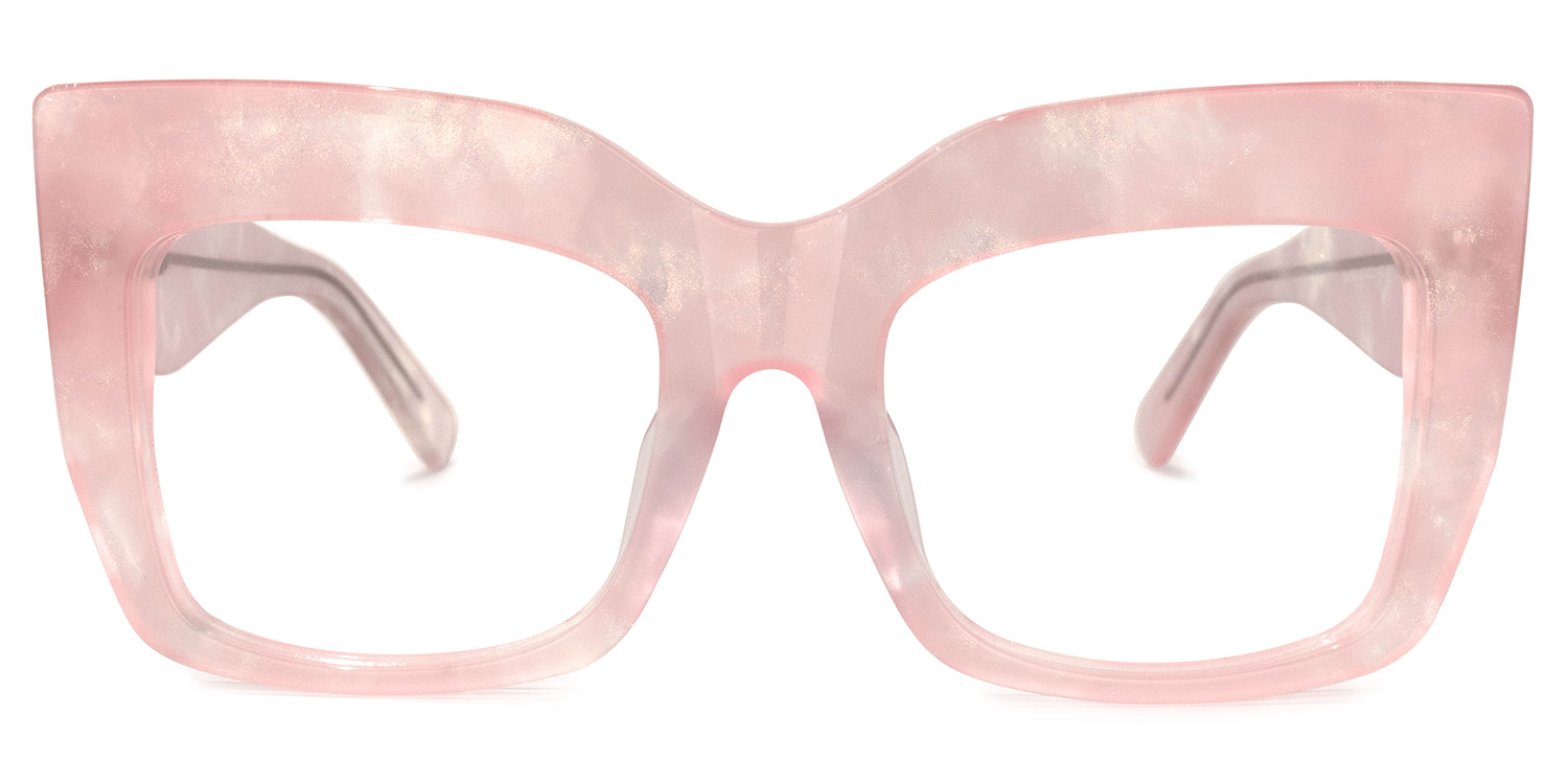 Charmaine Cat Eye Pink Glasses good-img