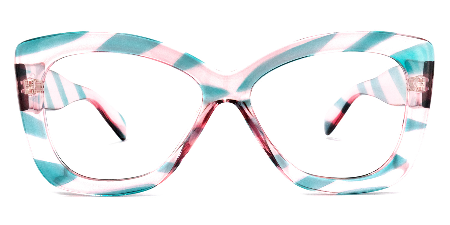 Xanthus Butterfly Blue-Pink Glasses0