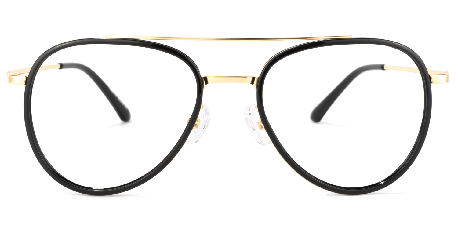 Serrano Avaitor Black Glasses0
