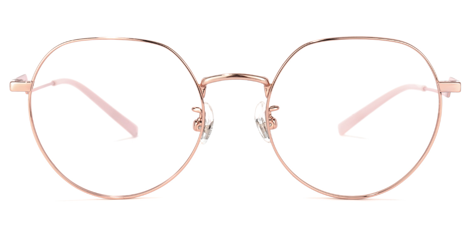 Tiffany Round Pink Glasses