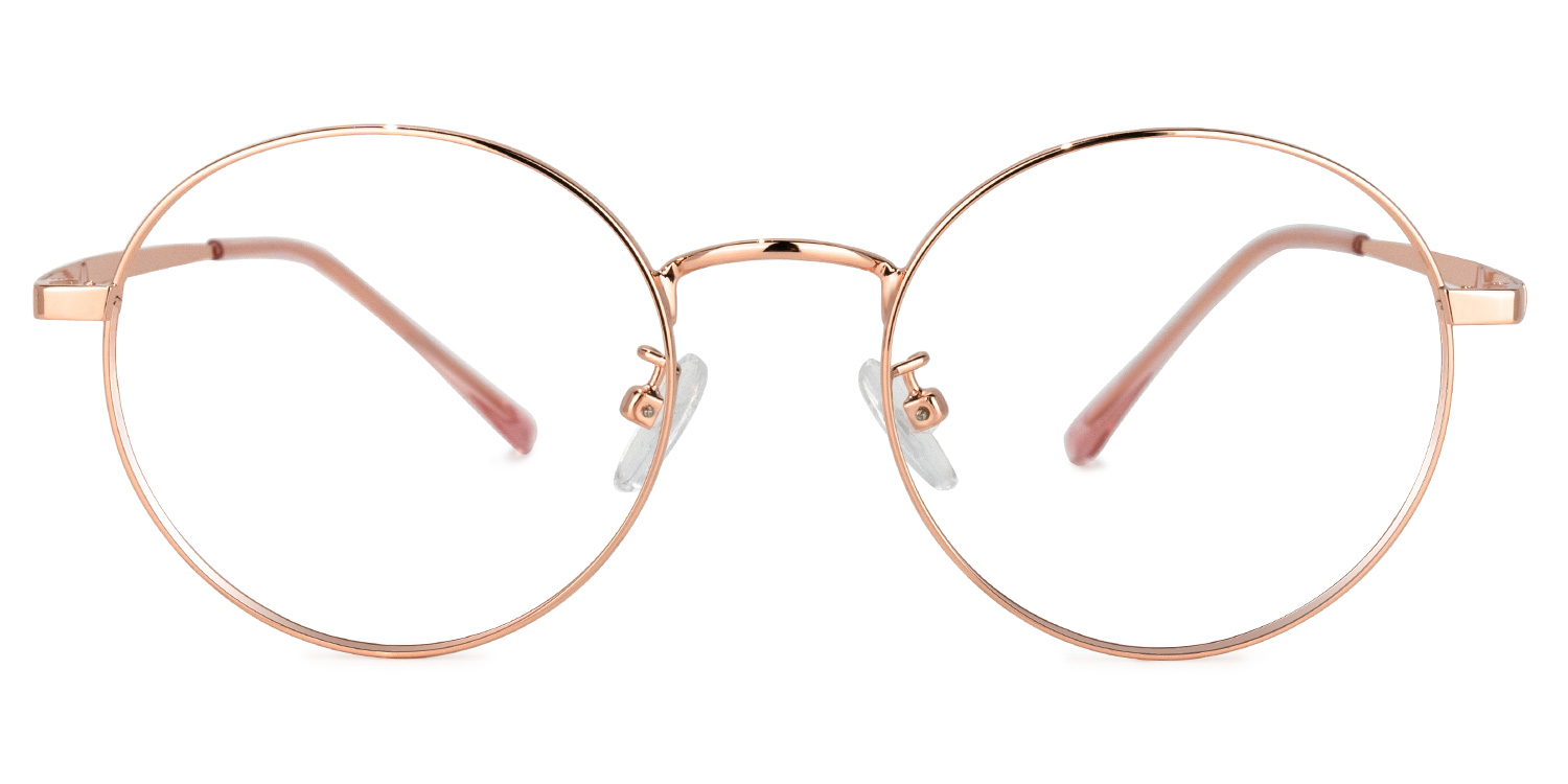 Garbsen Round Rose-Gold Glasses good-img