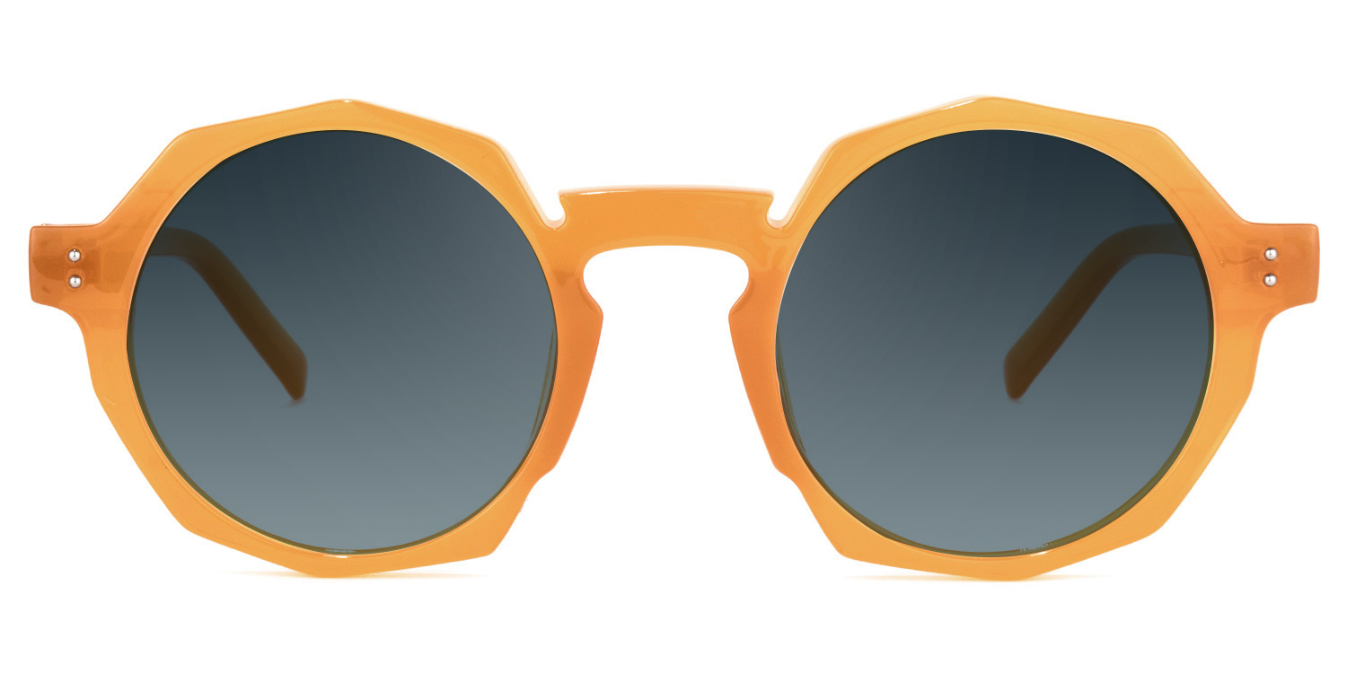 Goodwin Geometric Earthy-Yellow Glasses7