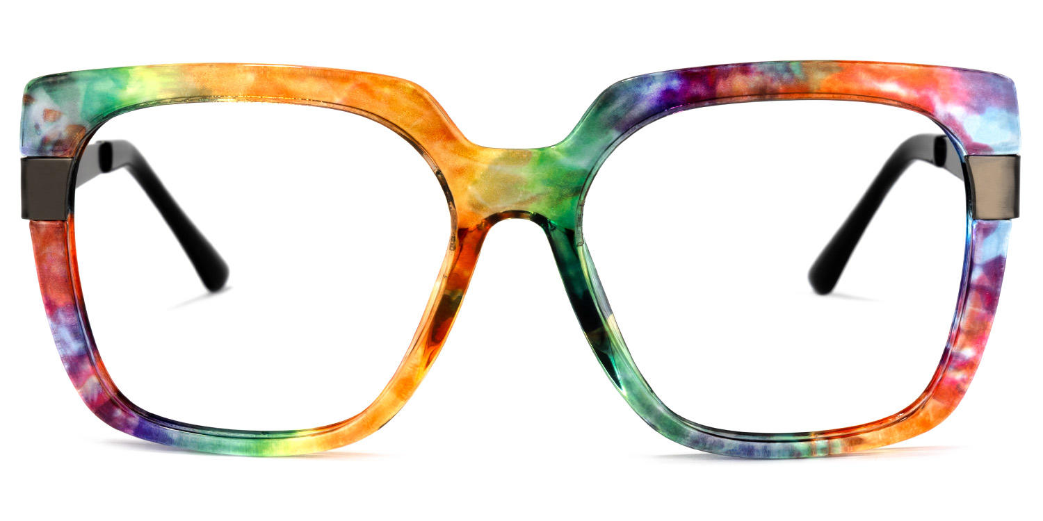 Yaida Square Multicolor Glasses7