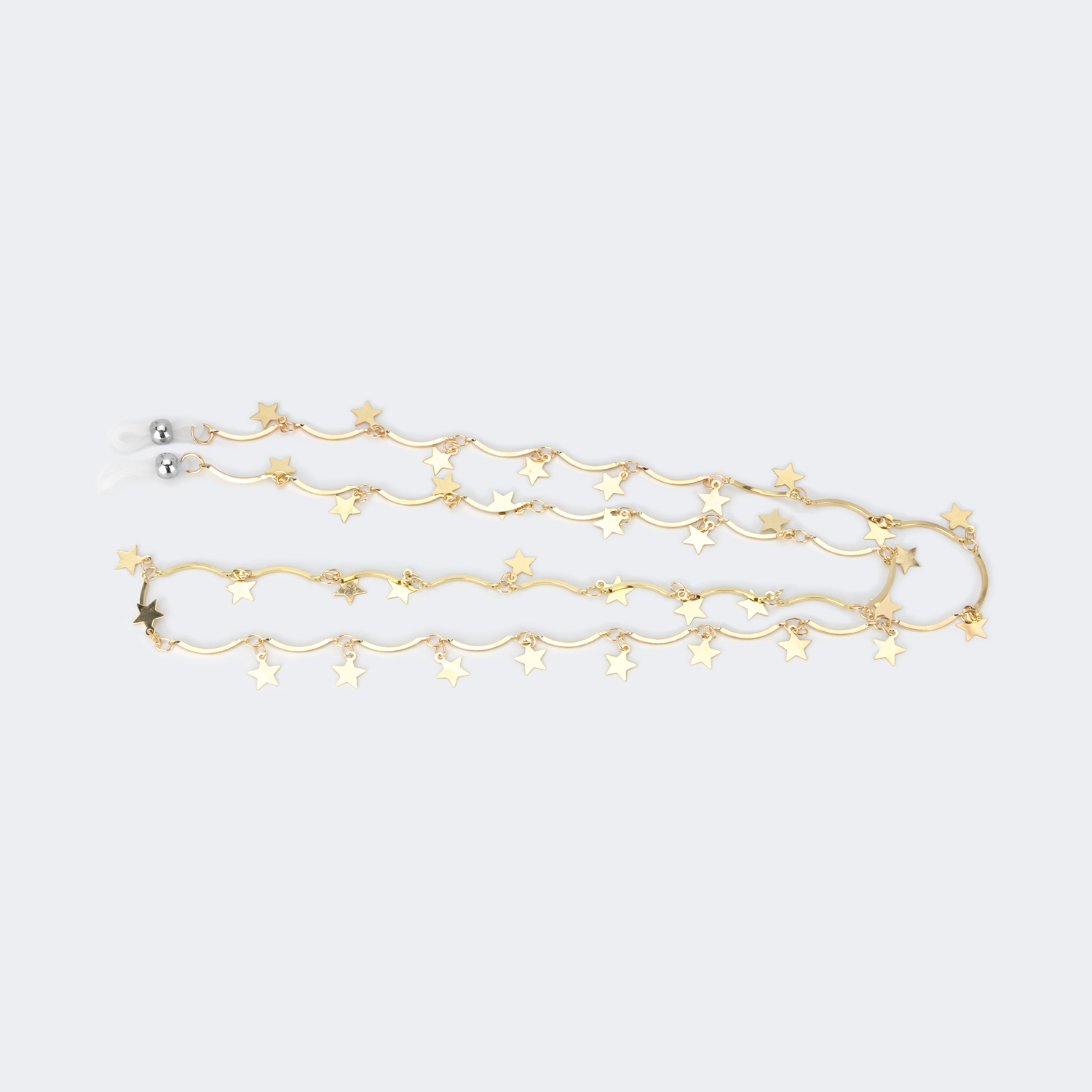 Stylish Shinny Gold Star Chain2