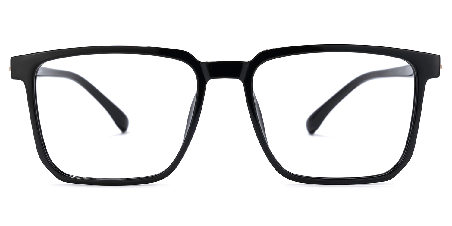 Zavala Rectangle Black Glasses good-img