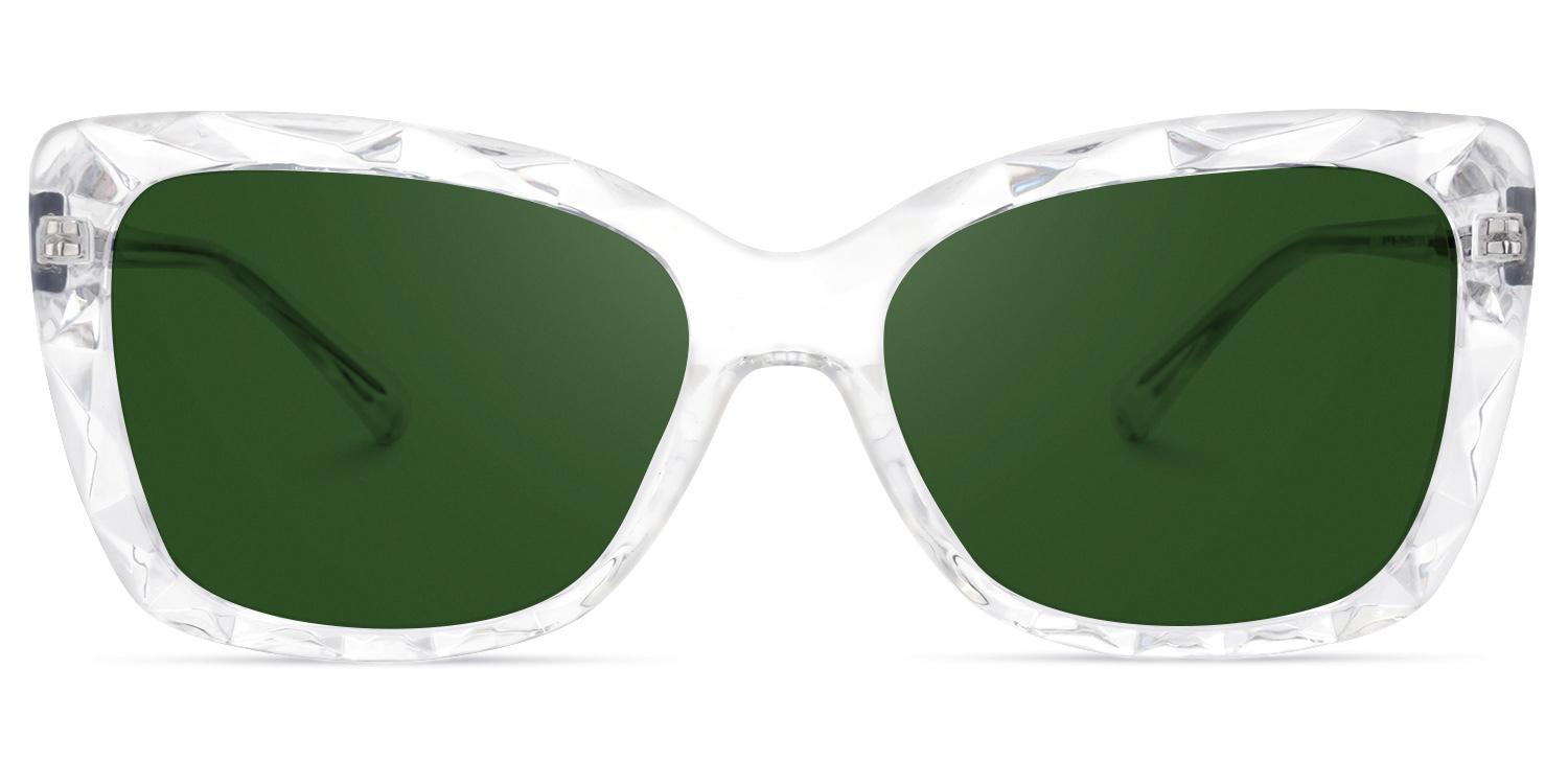 Edna Cateye Clear Glasses10